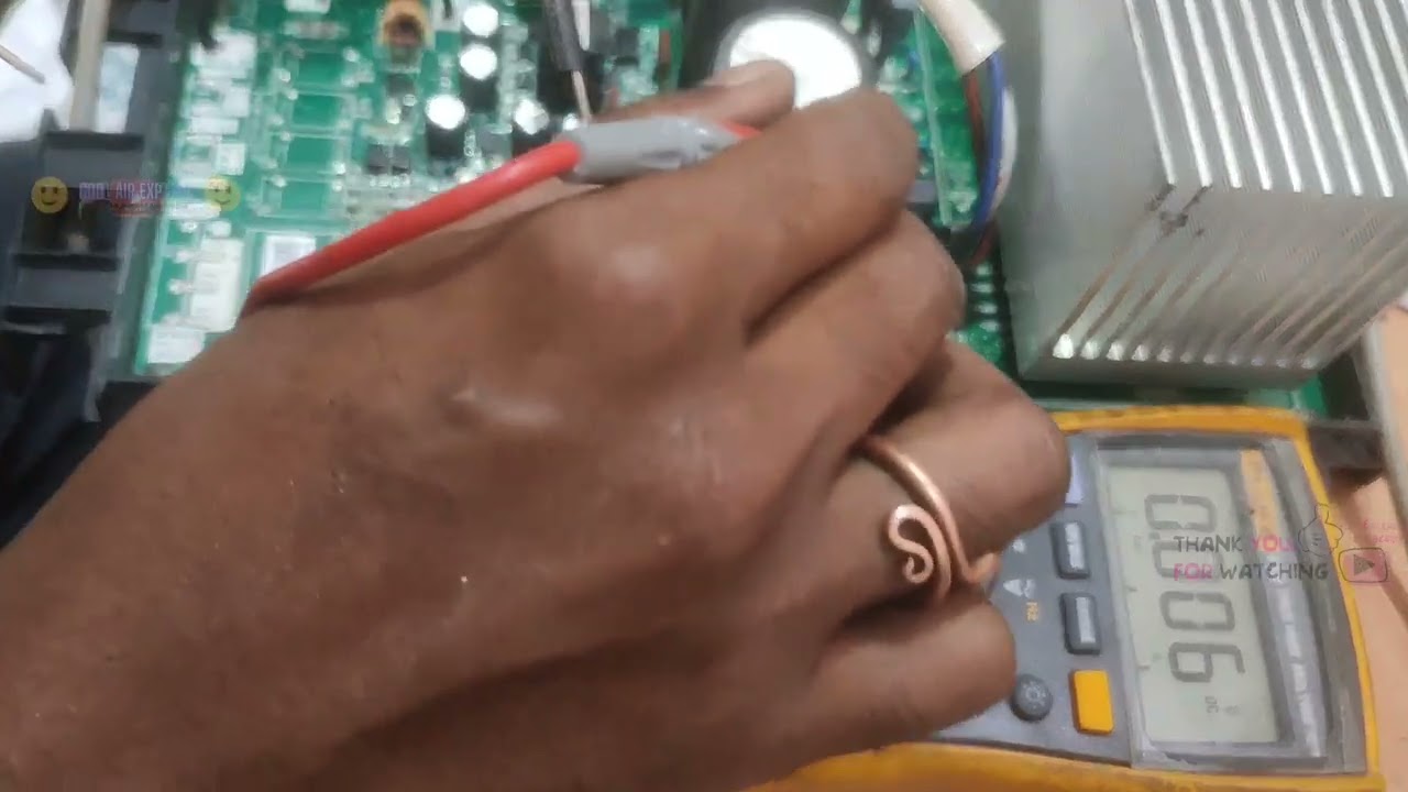 Panasonic inverterac PCB repair in tamil / how to check inverter ac compressor voltage and frequency