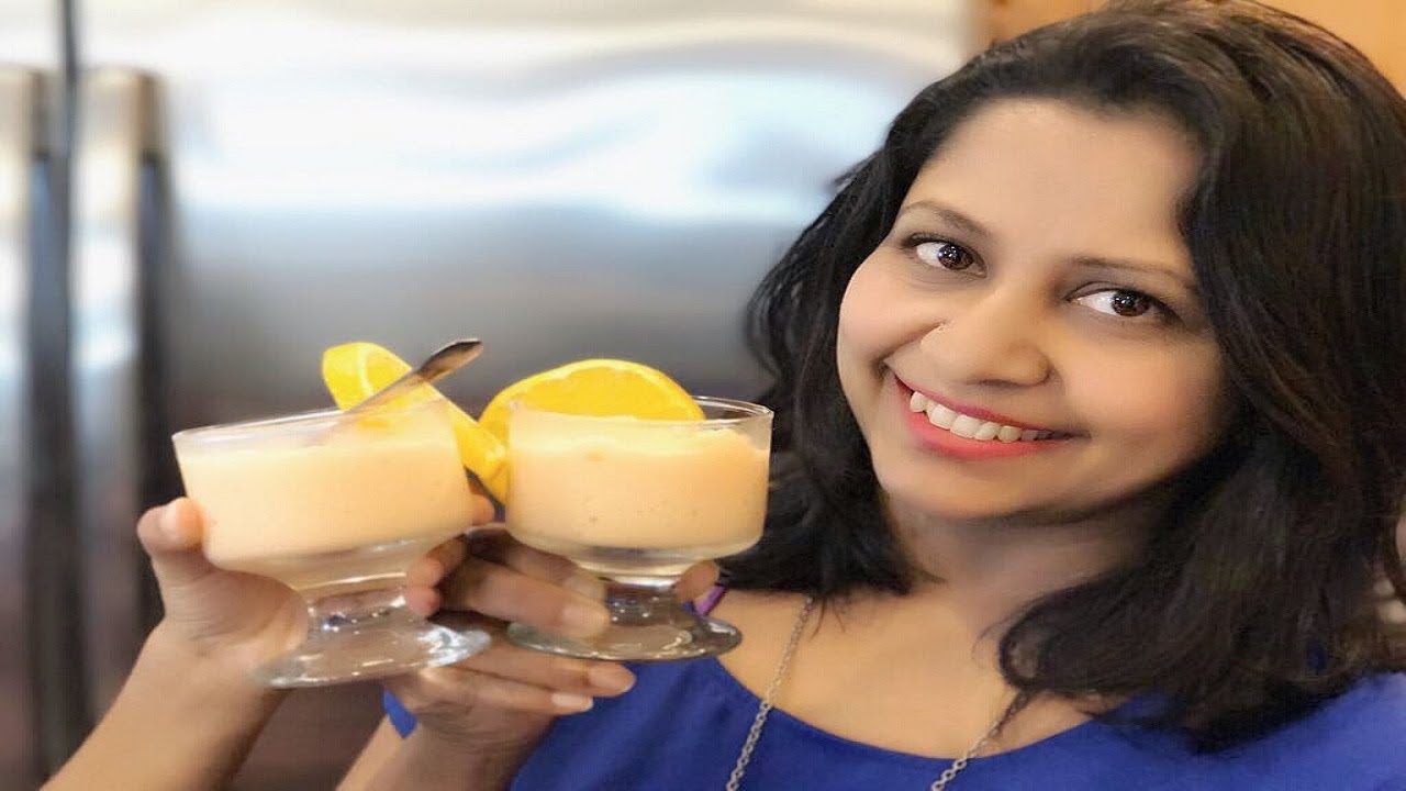 Orange Sorbet Recipe | 2 Ingredient Orange Sorbet