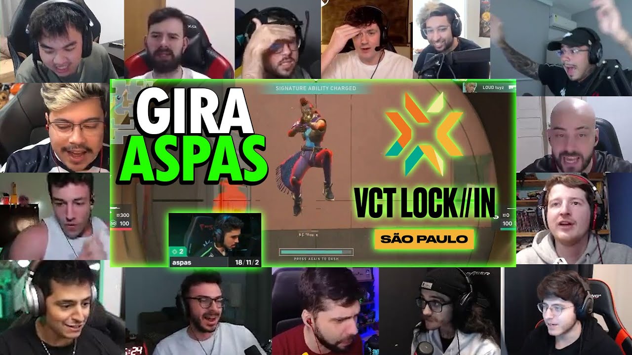 REAÇÕES DO MUNDO AO ASPAS GIRANDO DE OPERATOR NA SPLIT