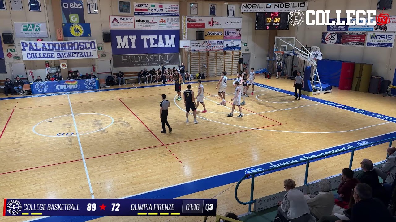 Serie B Int - College Basketball vs Olimpia Legnaia Firenze