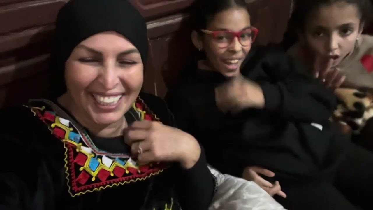 غادي نباتو عند خيرة حطتنا الفراش كامل🤭 نفكركم بزمانكيفاه النفرشو🫣