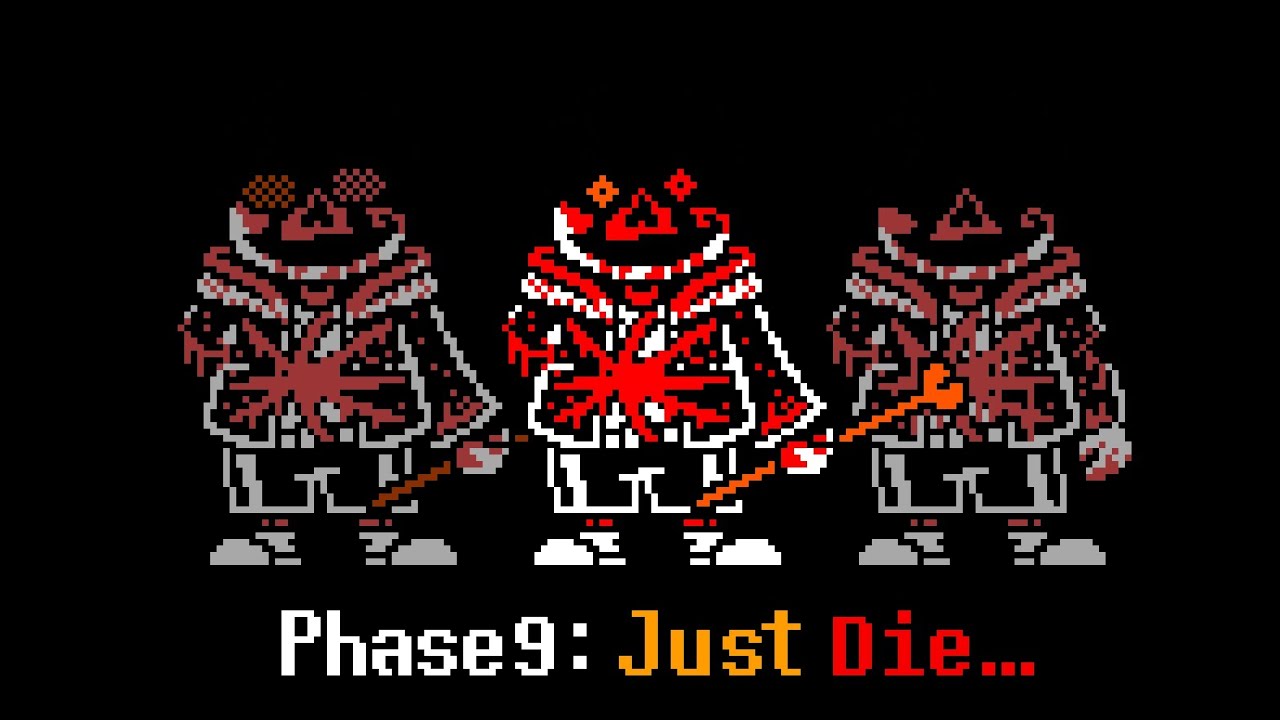 Undertale Bloody Breath Reboot phase 9 Just die... IV (4)