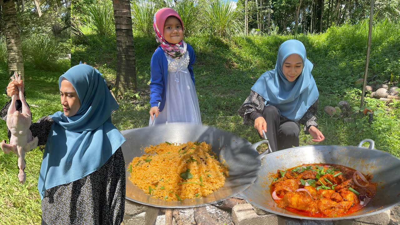 AYAM MASAK MERAH NASI TOMATO | Resepi kenduri special mai