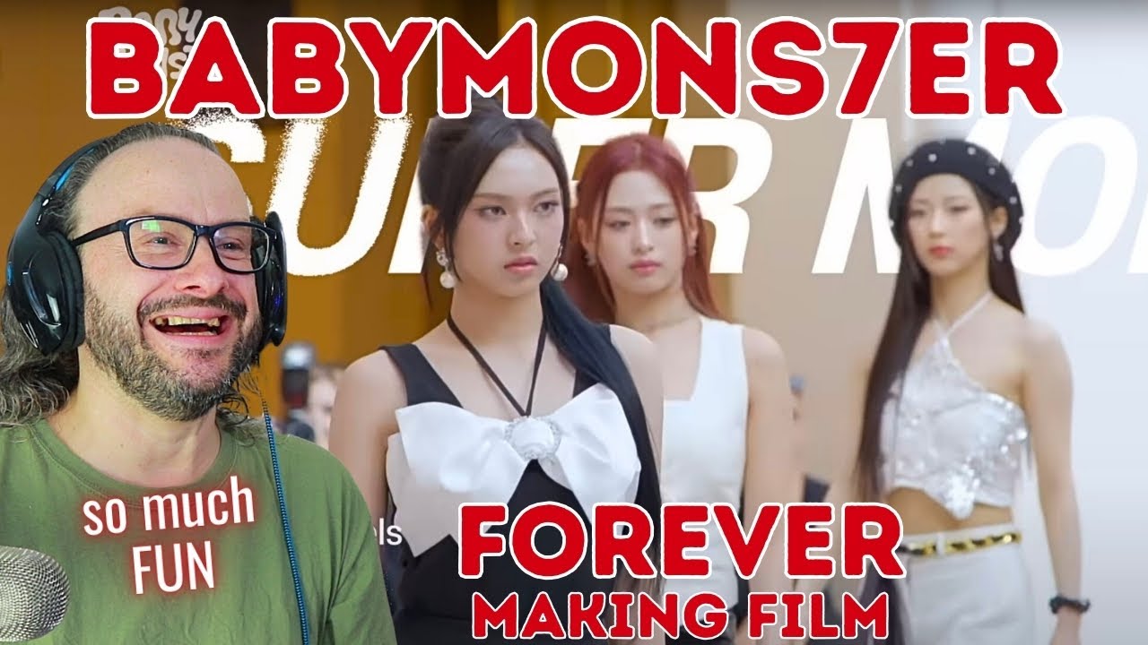 supermodels! BABYMONSTER - ‘FOREVER’  M/V MAKING FILM reaction