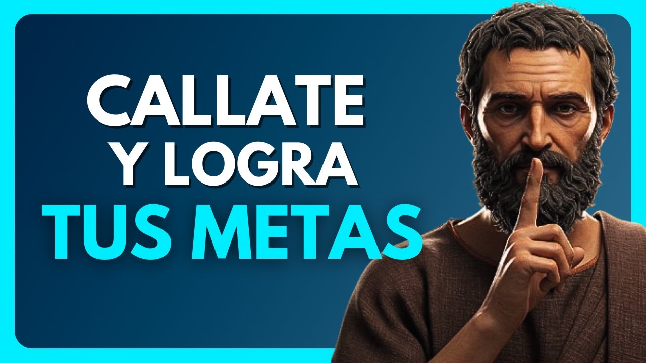 NO CUENTES TUS PLANES para LOGRAR EL ÉXITO | 15 LECCIONES de ESTOICISMO
