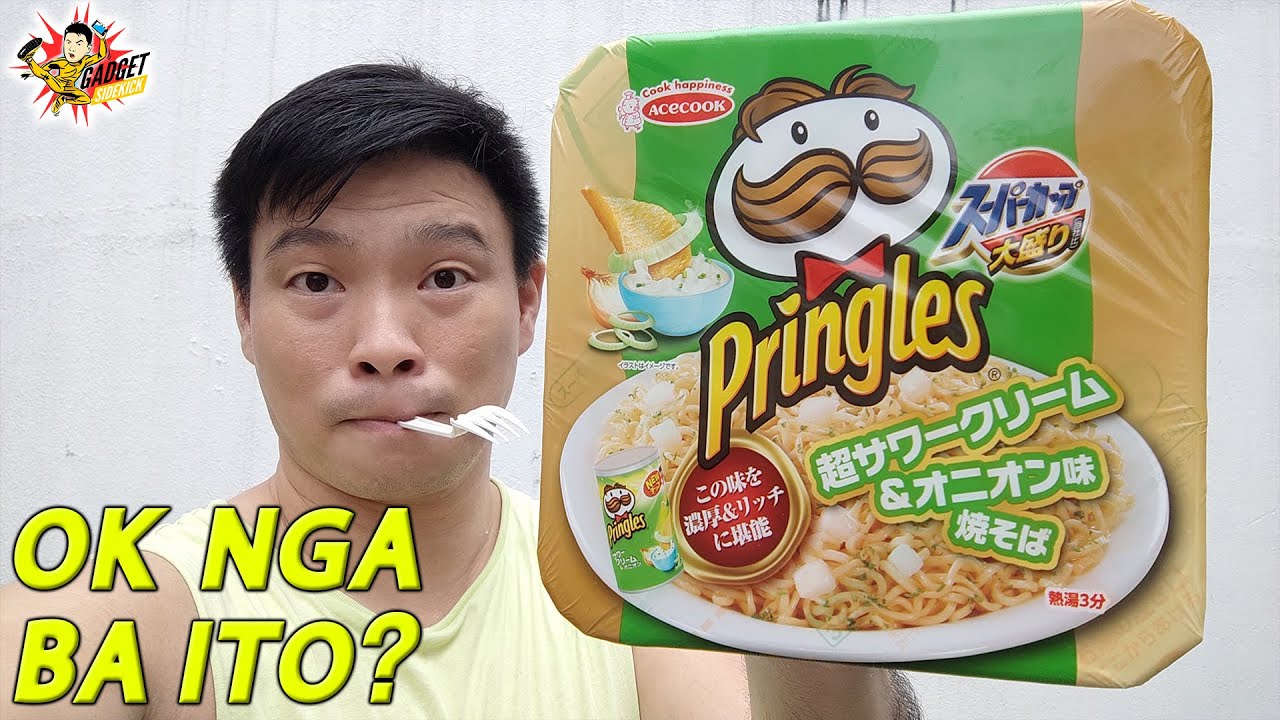 PRINGLES Sour Cream Instant Noodles?! Anu Lasa Yarn??
