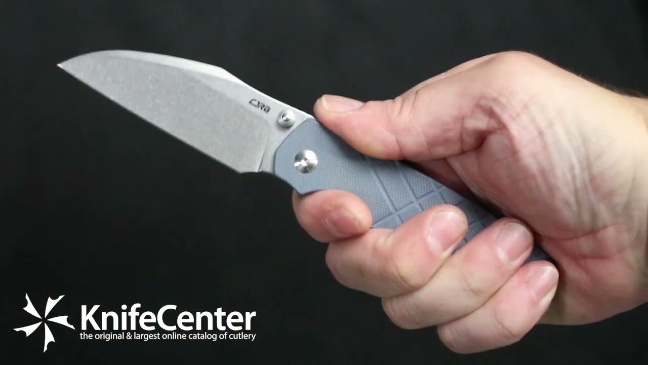 CJRB Cutlery Ray Laconico Kestrel Liner Lock Front Flipper Knife