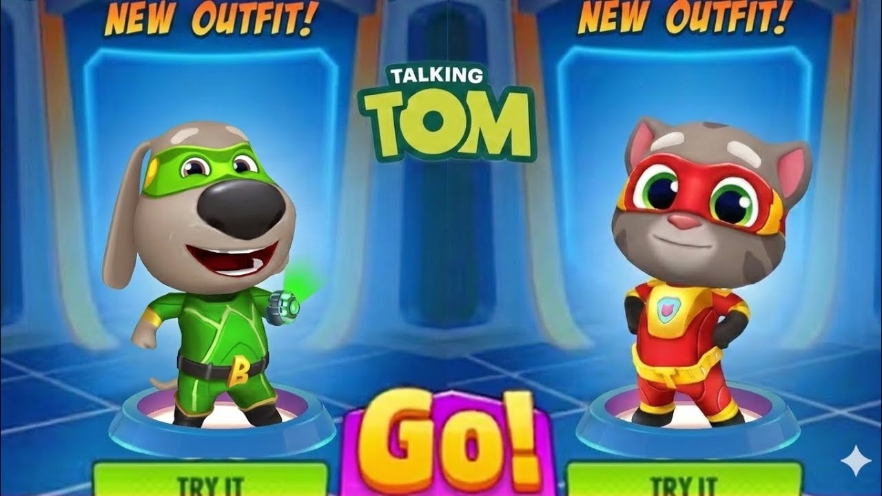 Talking Tom Hero Dash Latest Update – Unlock Super Becca vs Super Tom | Android iOS GameplayPart 2
