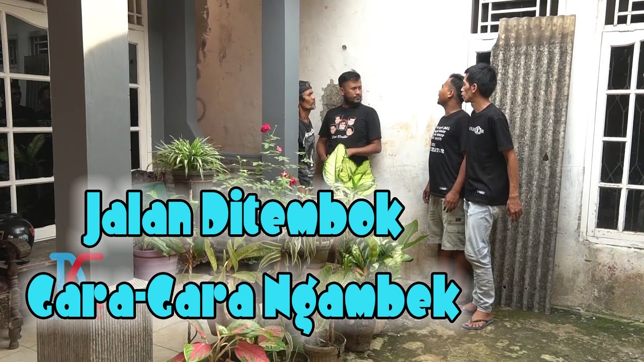 Jalan Ditembok Gara-Gara Ngambek