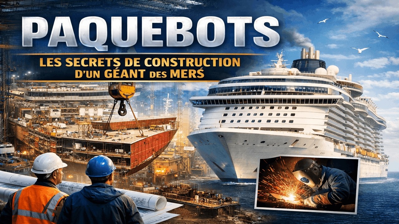 🚢 Paquebots, les secrets de construction d'un g&eacute;ant des mers | Documentaire