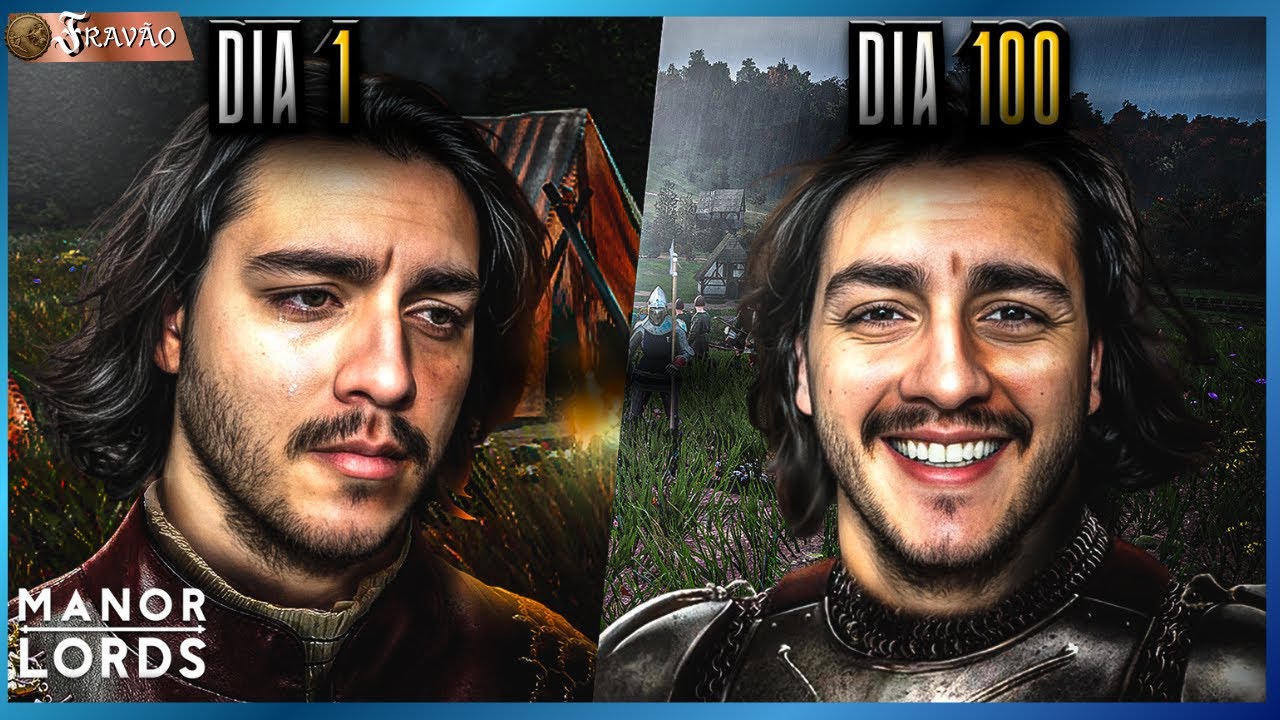 do ZERO a Um IMPÉRIO EM 100 Dias! -Manor Lords
