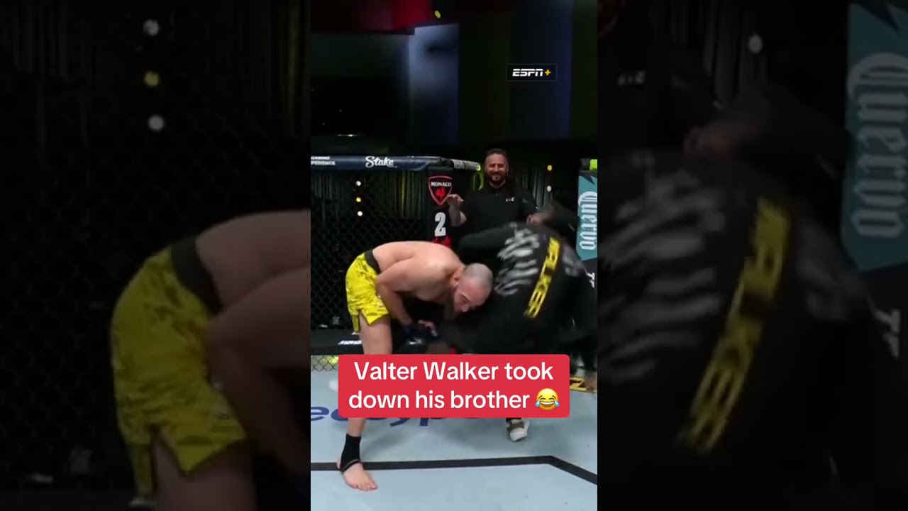 Valter took down Johnny 😂 #UFCVegas102