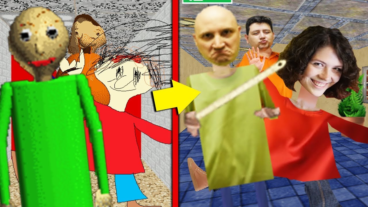 REALISTIC BALDI IS WAY TOO FREAKY! | Baldi's Basics Mod Gameplay
