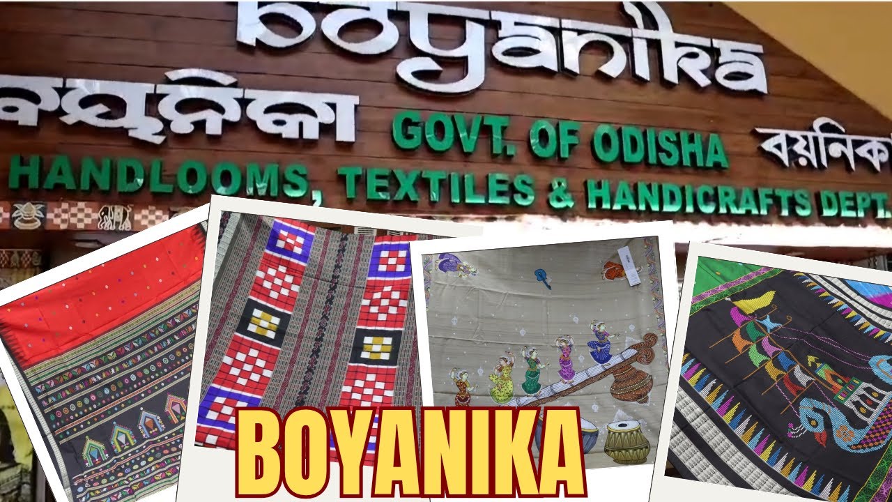 BOYANIKA - award winning handloom collection from Odisha Govt Emporium । শাড়ীর ইতিকথা বুননের সাথে ।