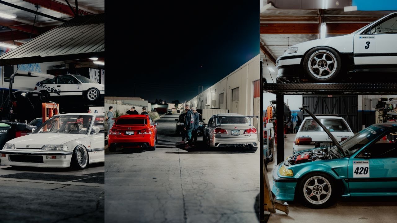 We Rented a BMW G80 M3 and Visited a JDM Shop Overflowing with EF Civics!
