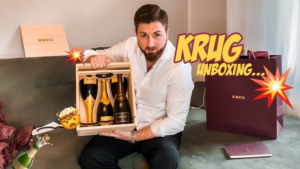 KRUG Encounters Unboxing 🍾🤯 - BJR Le Bouquet x Krug Champagne