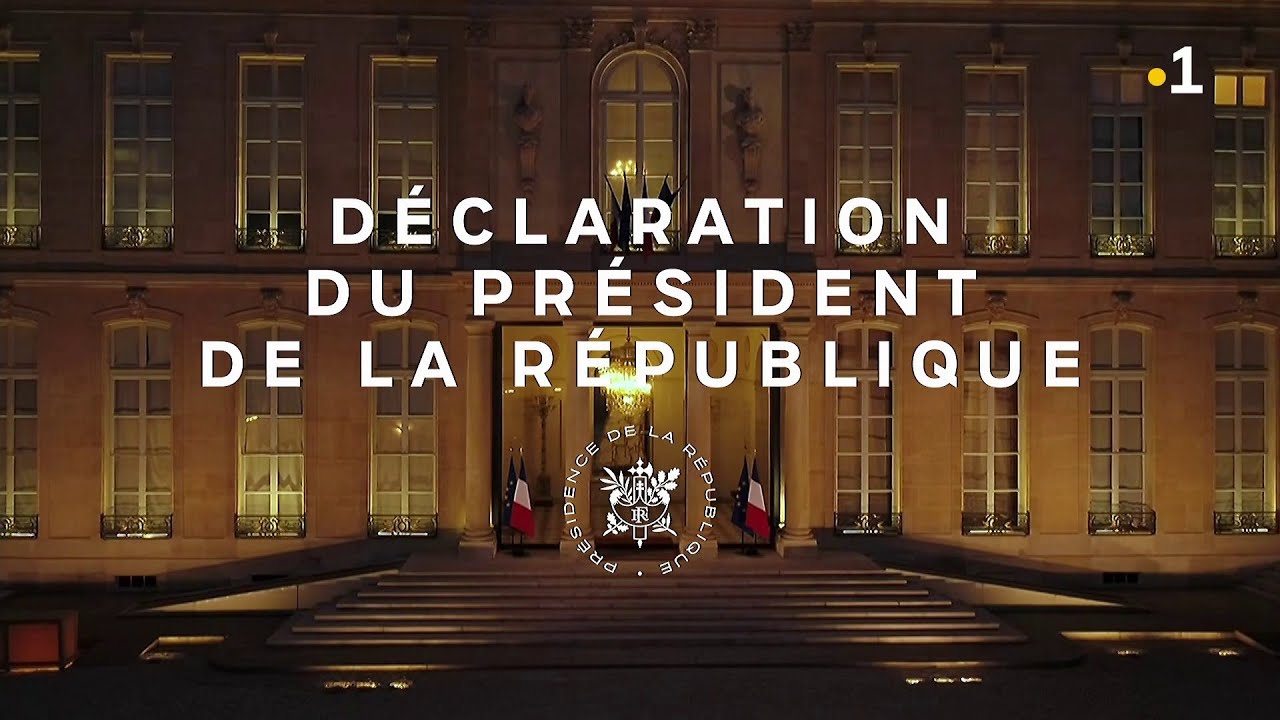 La guerre au Moyen-Orient : Allocution d'Emmanuel Macron