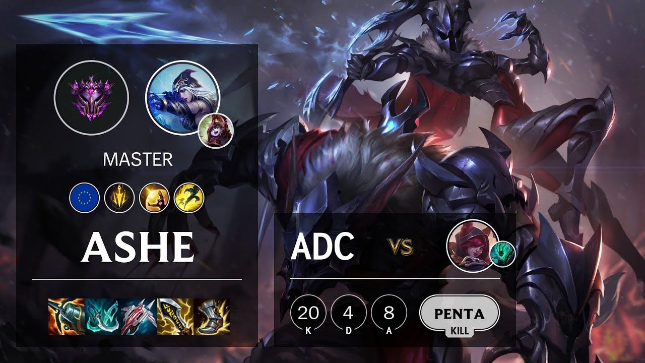 Ashe ADC vs Xayah - EUW Master Patch 11.6