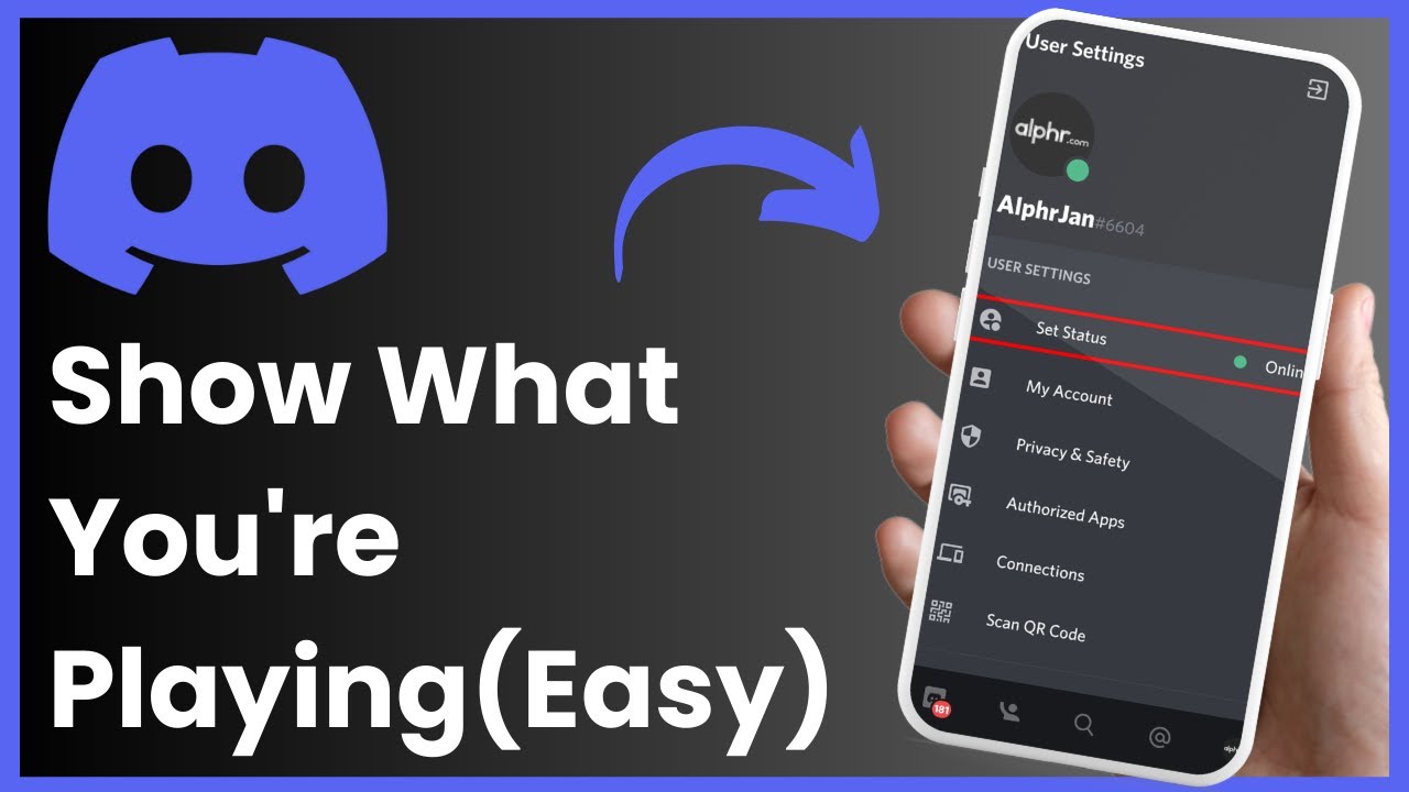 How to Show What You're Playing on Discord Mobile !!!
