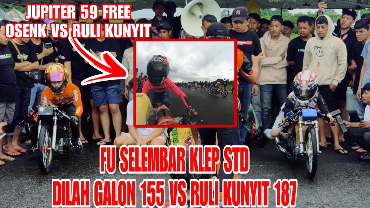 GAGAL DOUBLE KIL 1x NINGGALIN 1x DI TINGGAL‼️RULI BALAP 2x LAGA FU KLEP STD & JUPITER 59 FREE