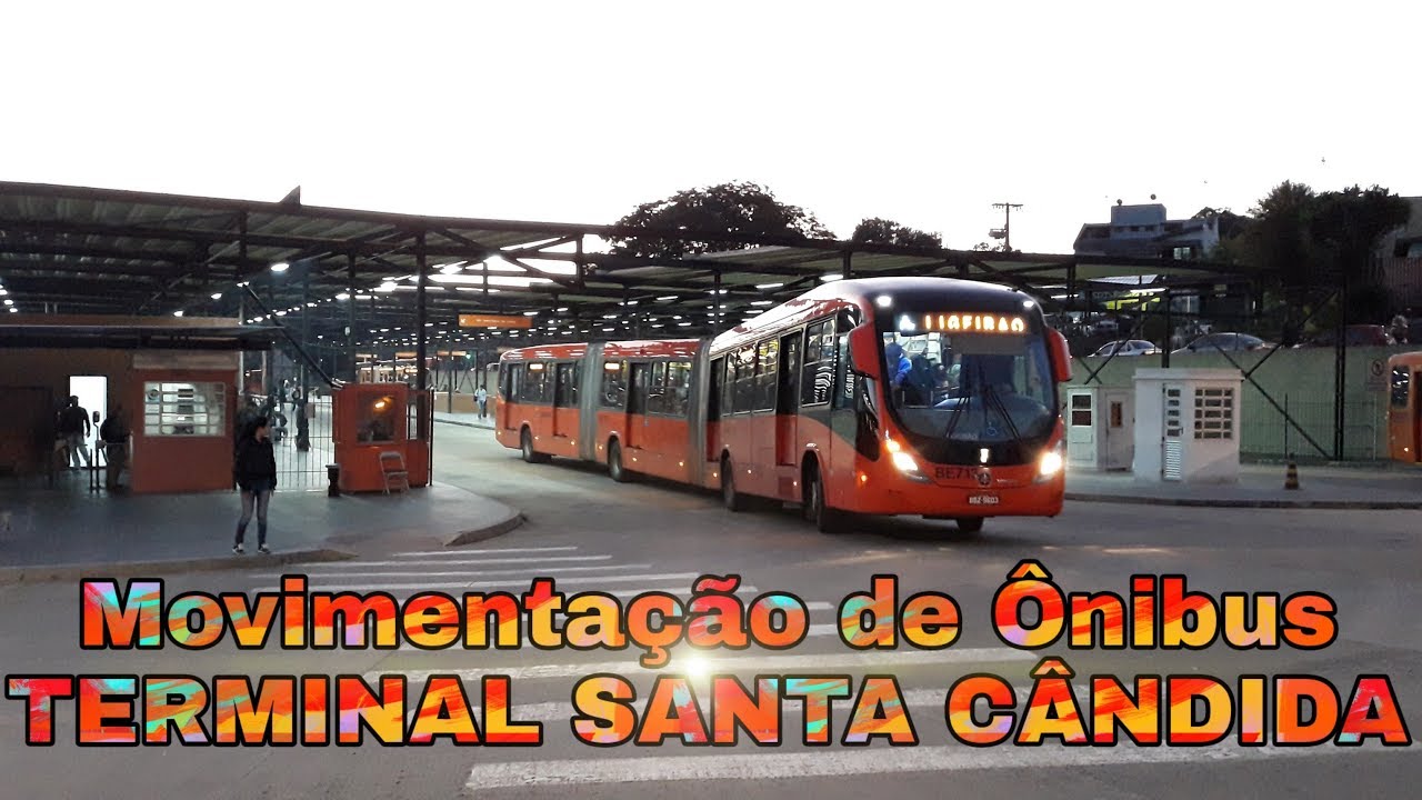 Movimentação de Ônibus #3 - Terminal Santa Cândida (Horário de Pico)