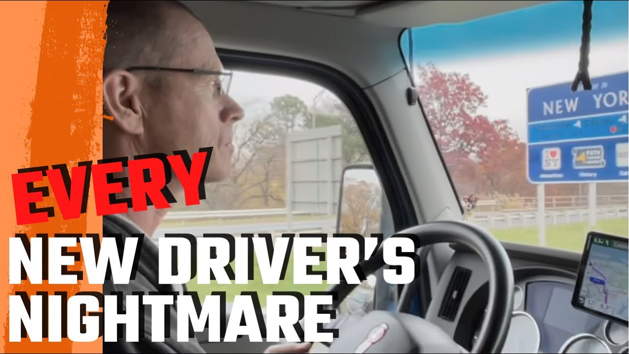 EVERY NEW DRIVER’S NIGHTMARE | LOAD TO NYC | WERNER TRUCKING OTR DRIVER LIFE
