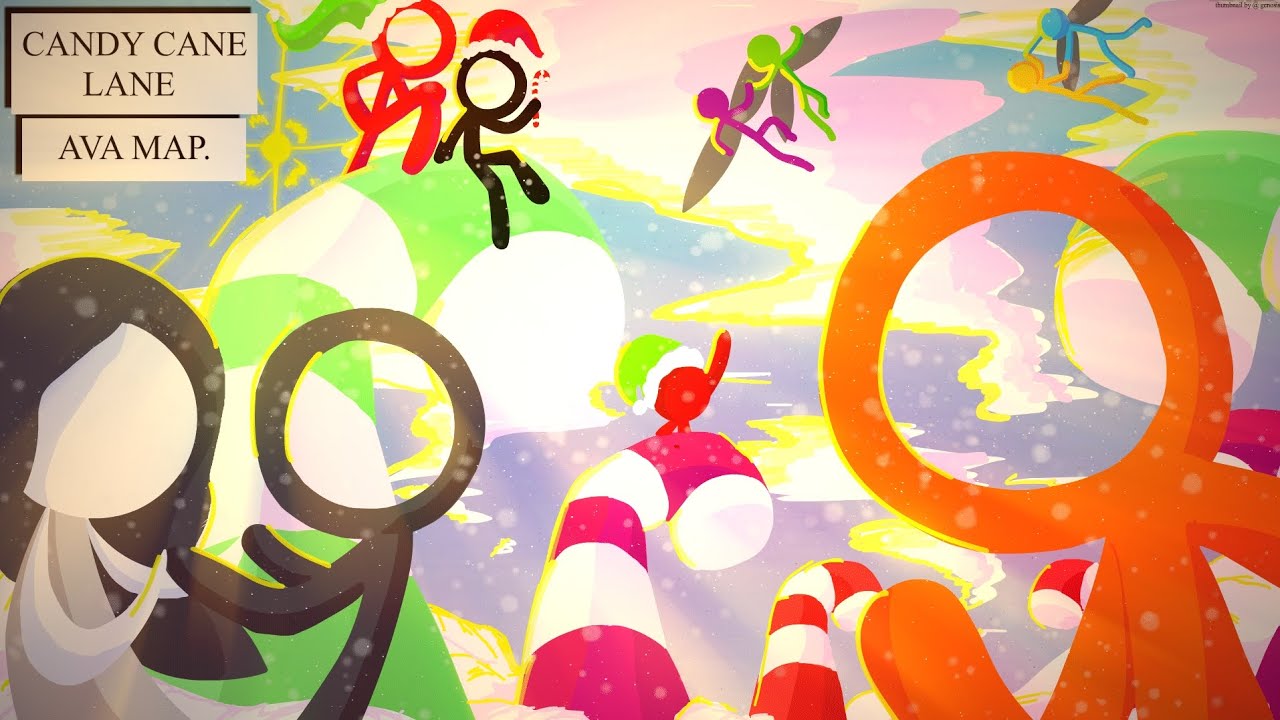 Candy Cane Lane | Complete Christmas Animator vs. Animation Multi-Animator-project! | 26 Parts MAP