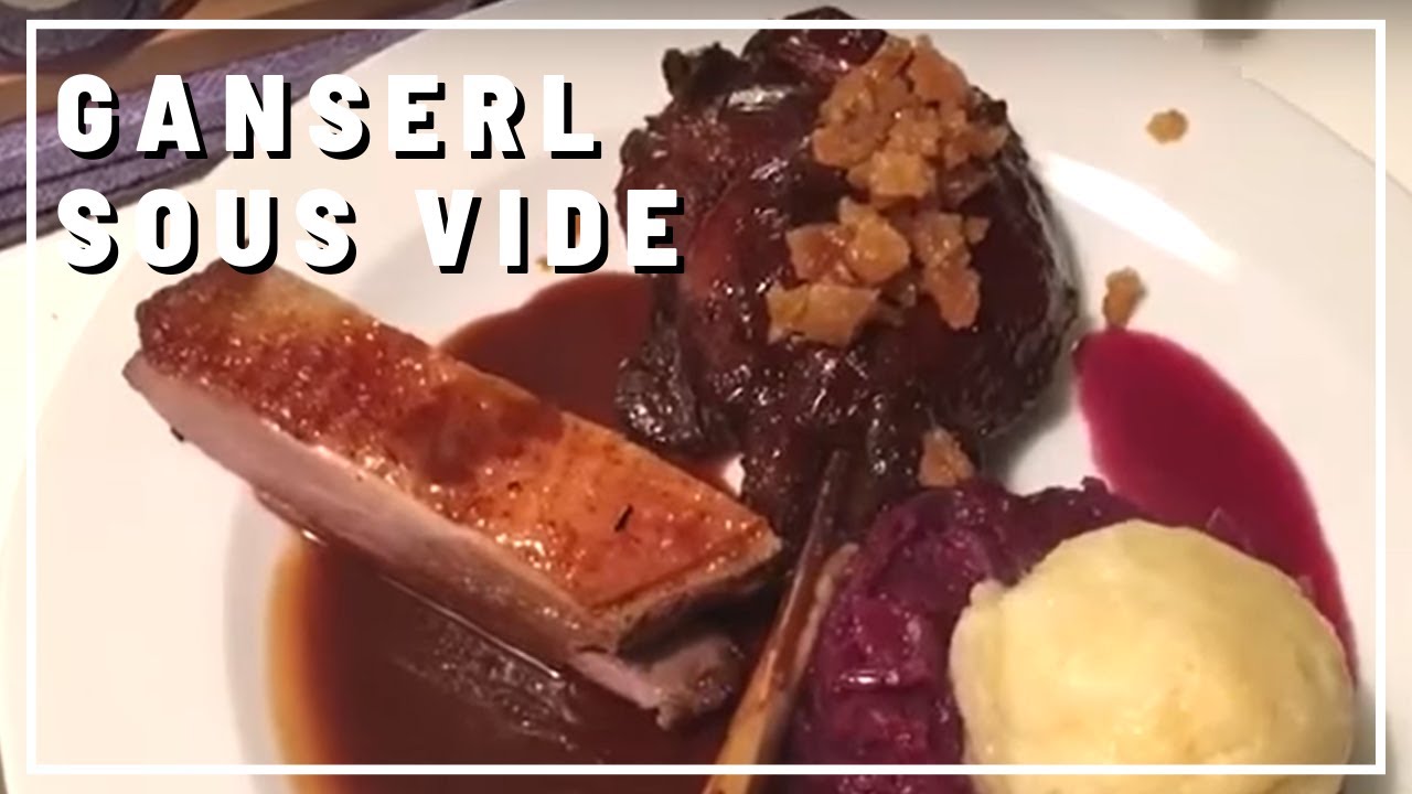 Ganserl Sous Vide | Martinigans - Weihnachtsgans - meine SousVide Rezepte #gerykocht