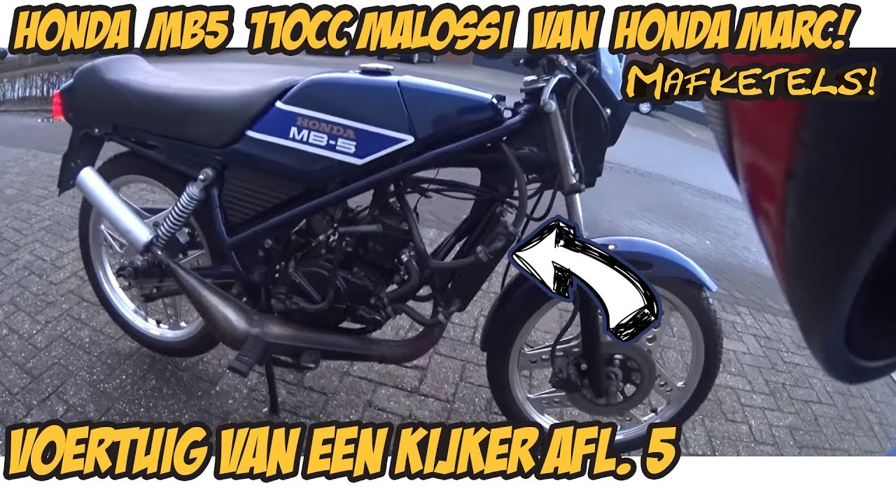 CUSTOM HONDA MB 110CC MALOSSI OP 80CC WATERGEKOELD BLOK!? - VVEK #5