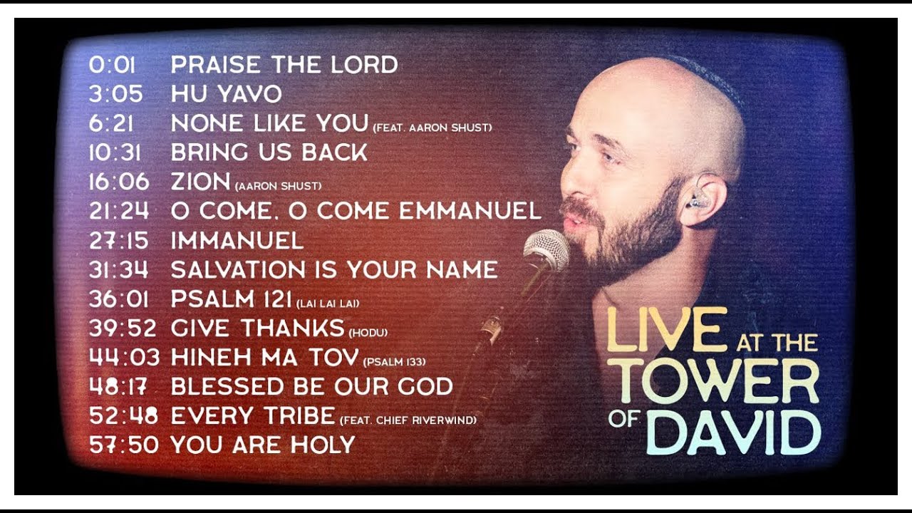 Joshua Aaron 🎶 Live at the Tower of David, Jerusalem (FULL ALBUM AUDIO)