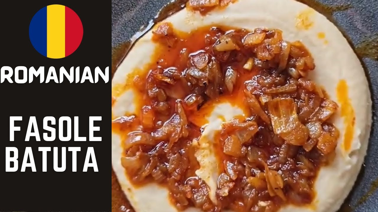 🇷🇴 Fasole Bătută White Bean Dip with Caramelized Onions  quick and Easy Recipe @passportcookbook