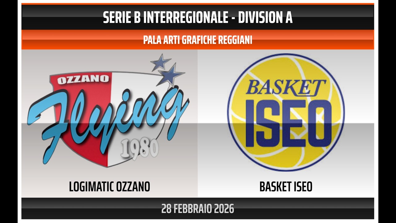 Logimatic Group Ozzano vs Basket Iseo