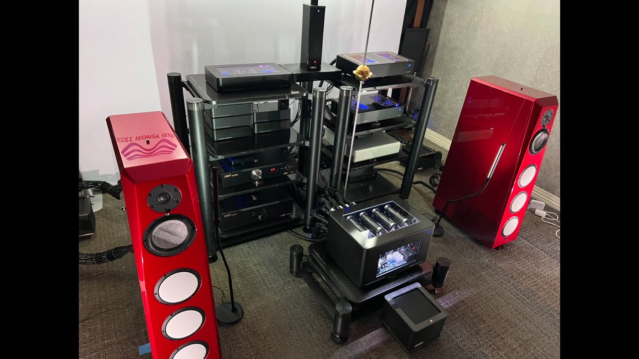 Scott Walker Audio @ Capital Audio Fest 2024 -- Synergistic + Von Schweikert + JMF Audio + Abendrot