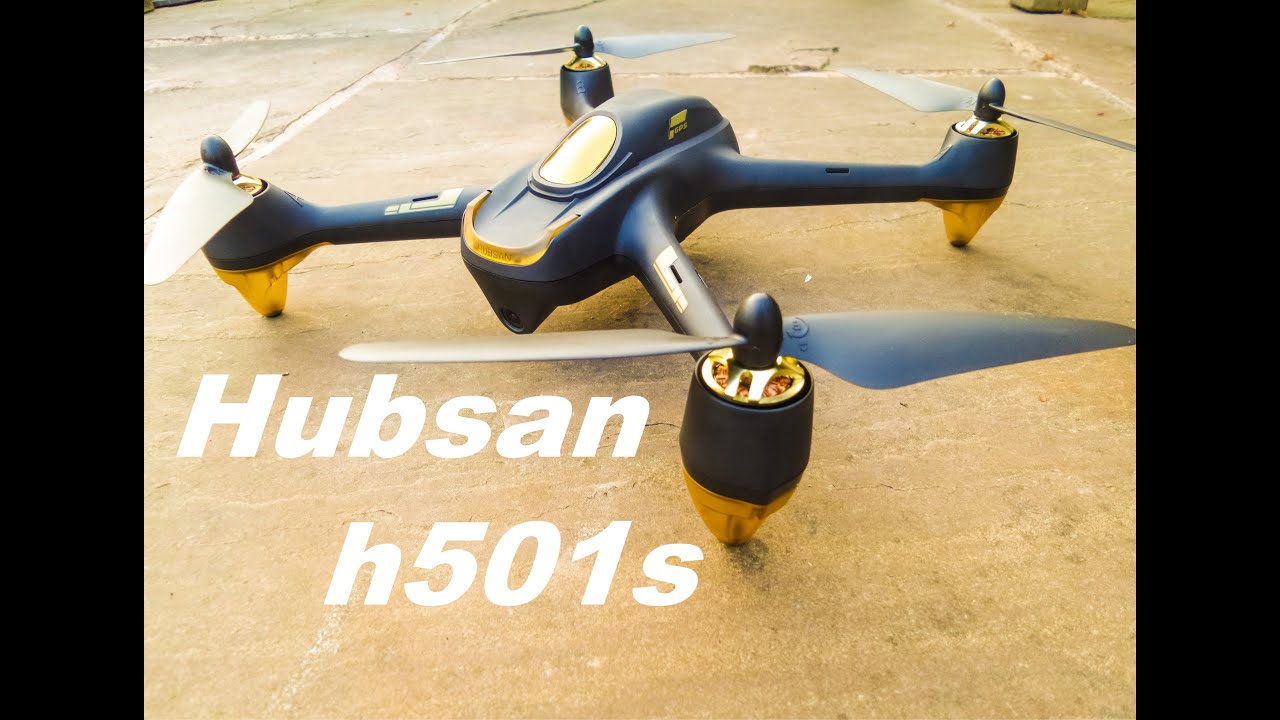 Hubsan H501S - A Quick Unboxing, Max Height & Follow Me Test