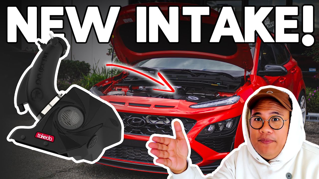 Installing an aFe Takeda Intake on My 2022 Hyundai Kona N!
