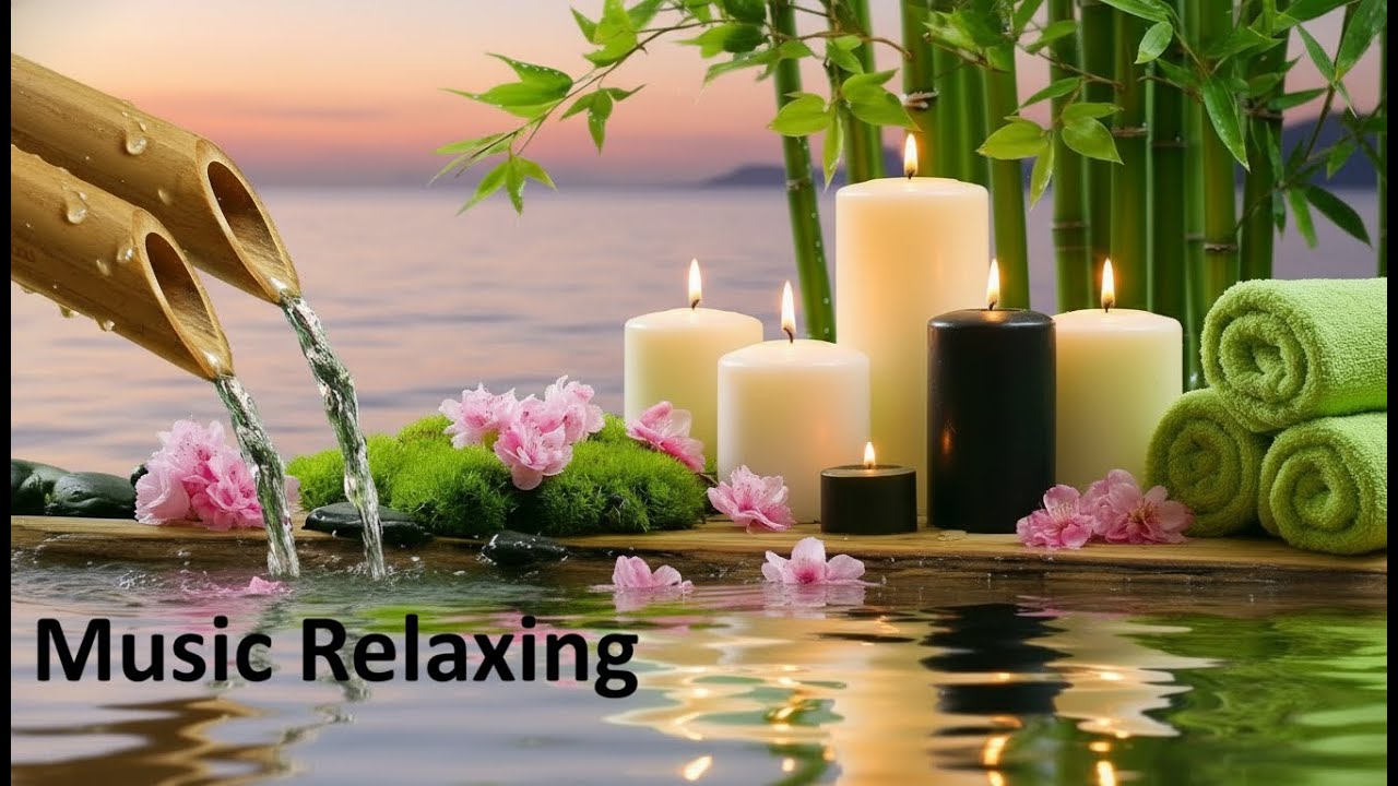 Relaxing Piano with Flowing Water Sounds  Deep Healing to Release Stress, Worry & Emotional Fatigue