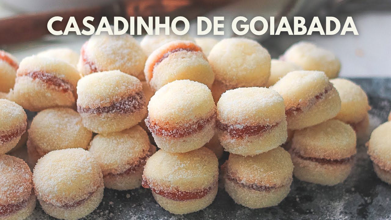 CASADINHO DE GOIABADA - PETIT FOURS DE GOIABADA - DERRETE NA BOCA!