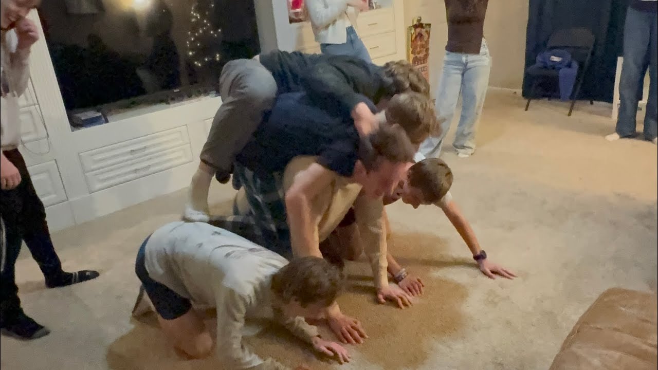 Sam kills everyone on the human pyramid(fail)