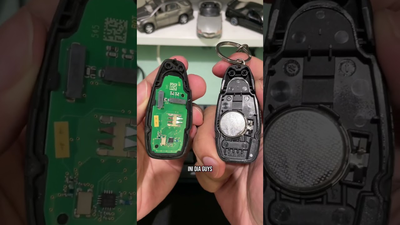 CARA GANTI BATERAI REMOTE KEYLESS FORD ECOSPORT