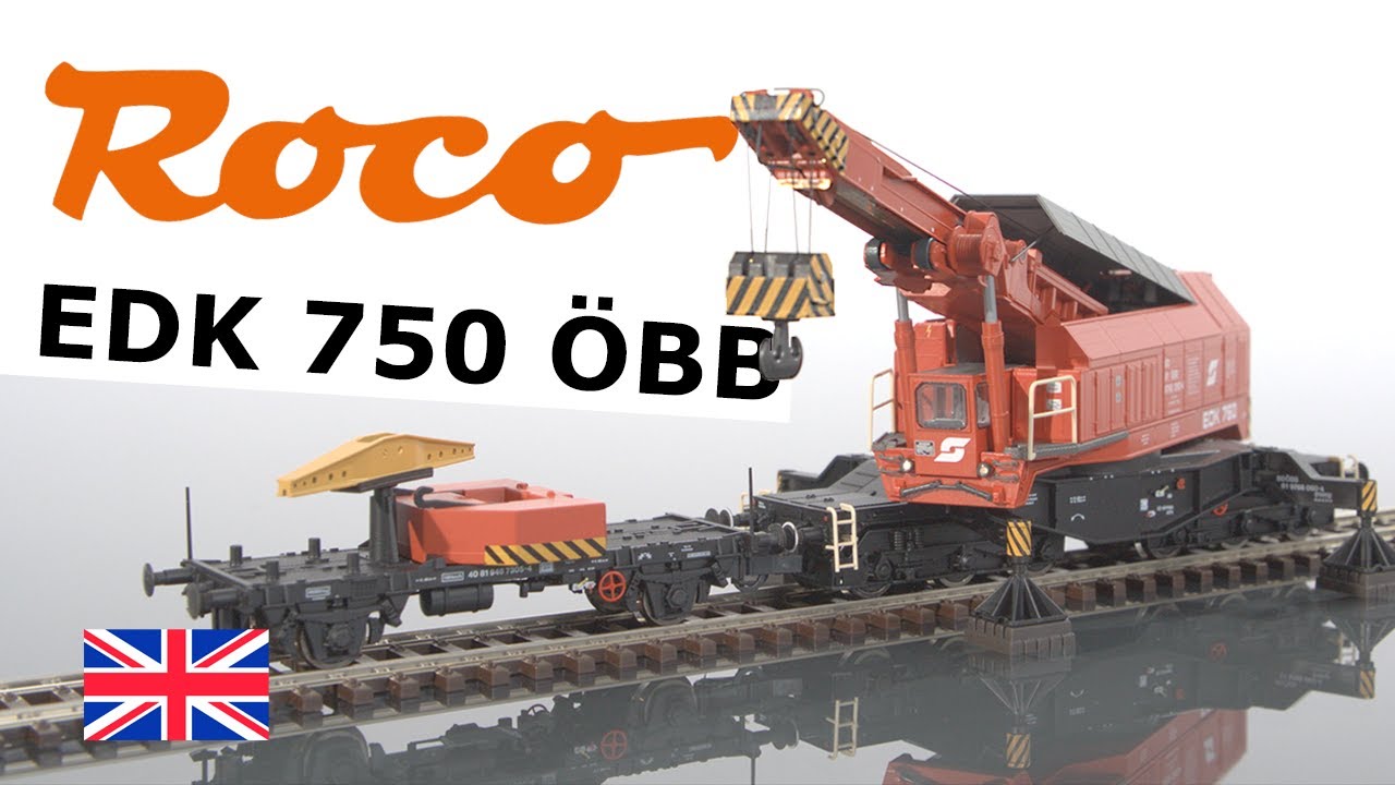Slewing railway crane EDK 750, ÖBB