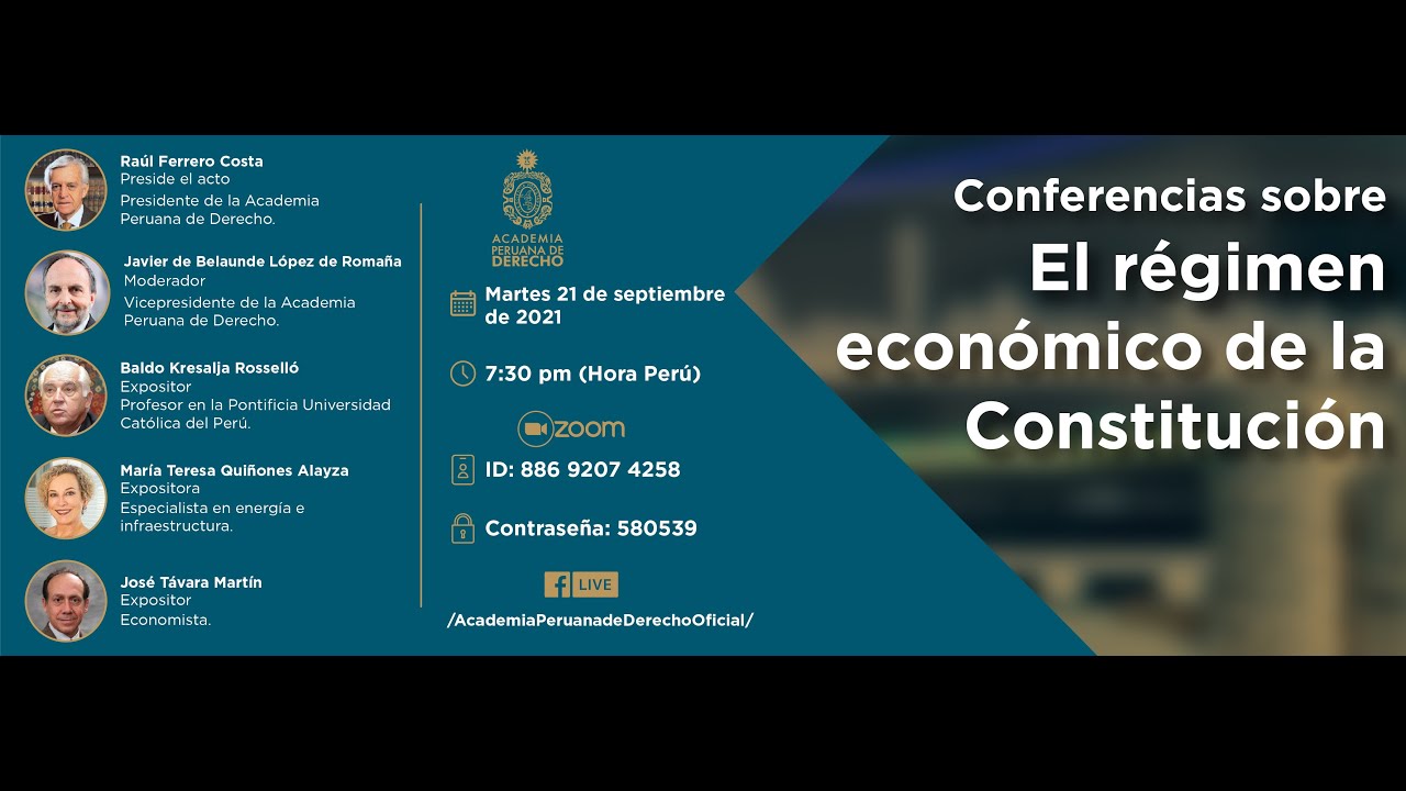 Conferencias sobre El régimen económico de la Constitución