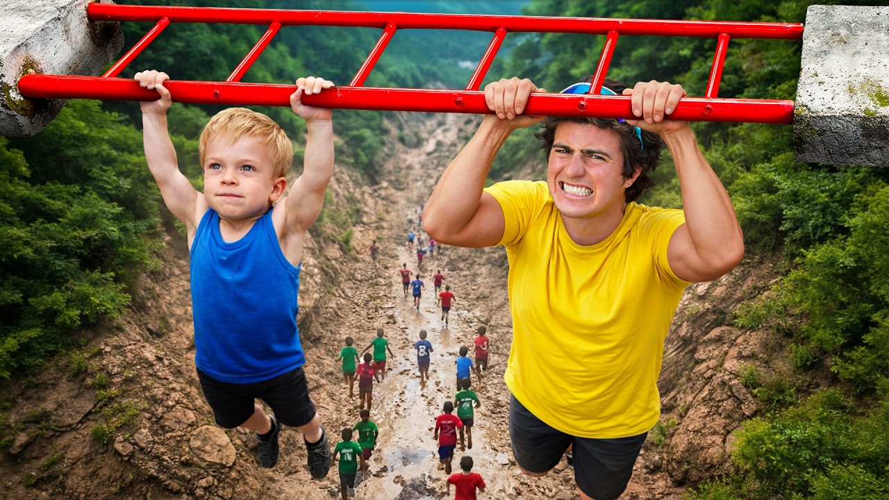 DESAFIEI SUPER CRIANÇAS NA MAIOR CORRIDA NA LAMA DO MUNDO!