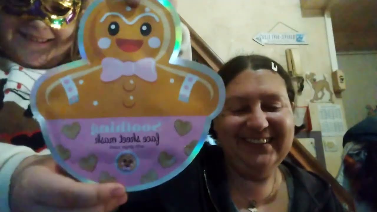 Colis de Noël 🎄 merci Nathalie et Yanis 😍❤️😘