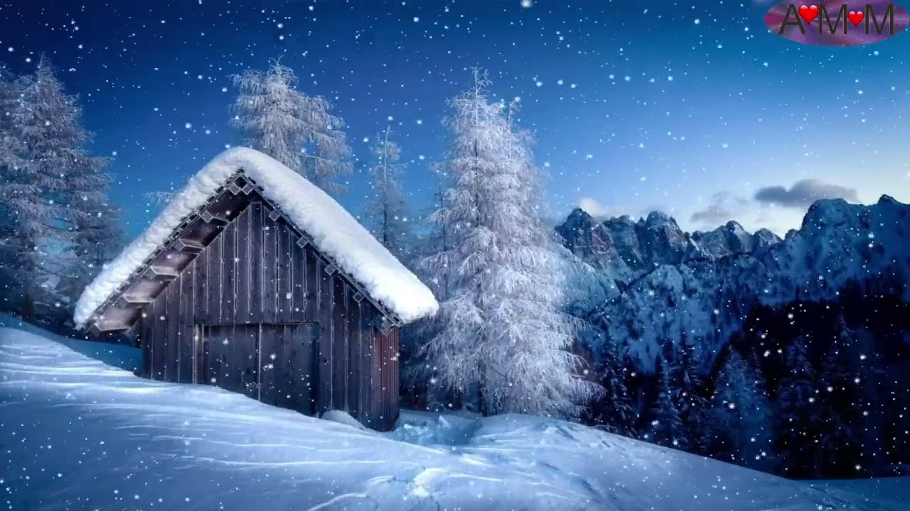 Neve che cade... suono rilassante di una nevicata d'inverno.