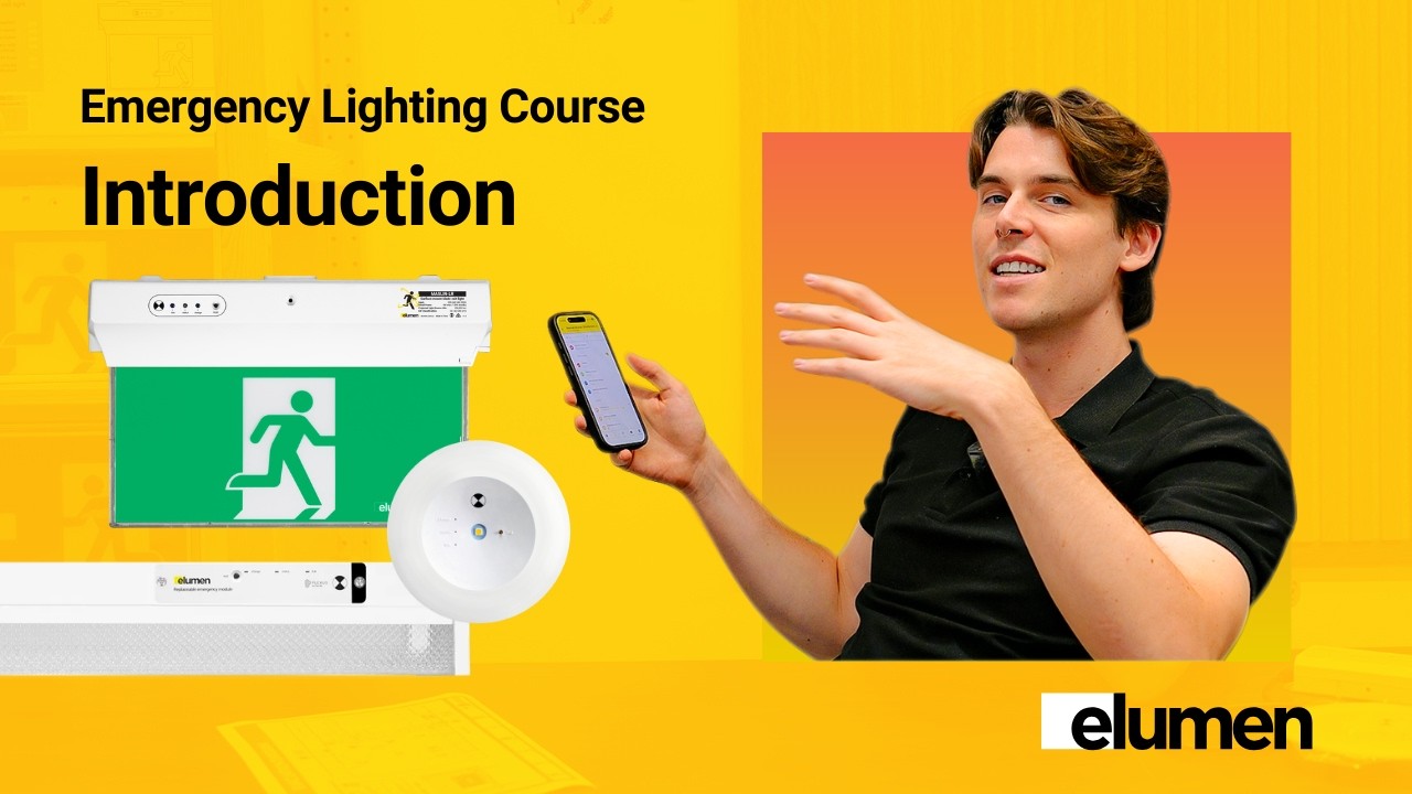 Video 0: Introduction│Emergency Lighting Course