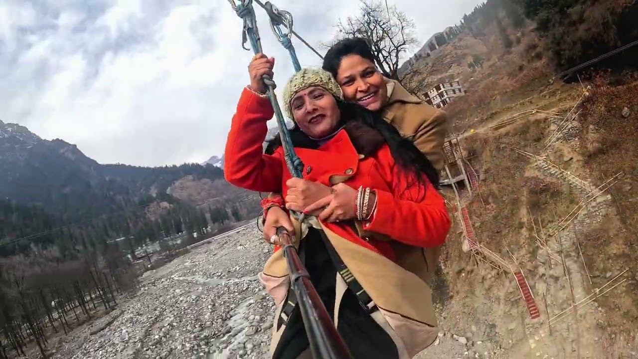 Solang Valley Zipline Adventure Manali | Full Thrill Experience 😍