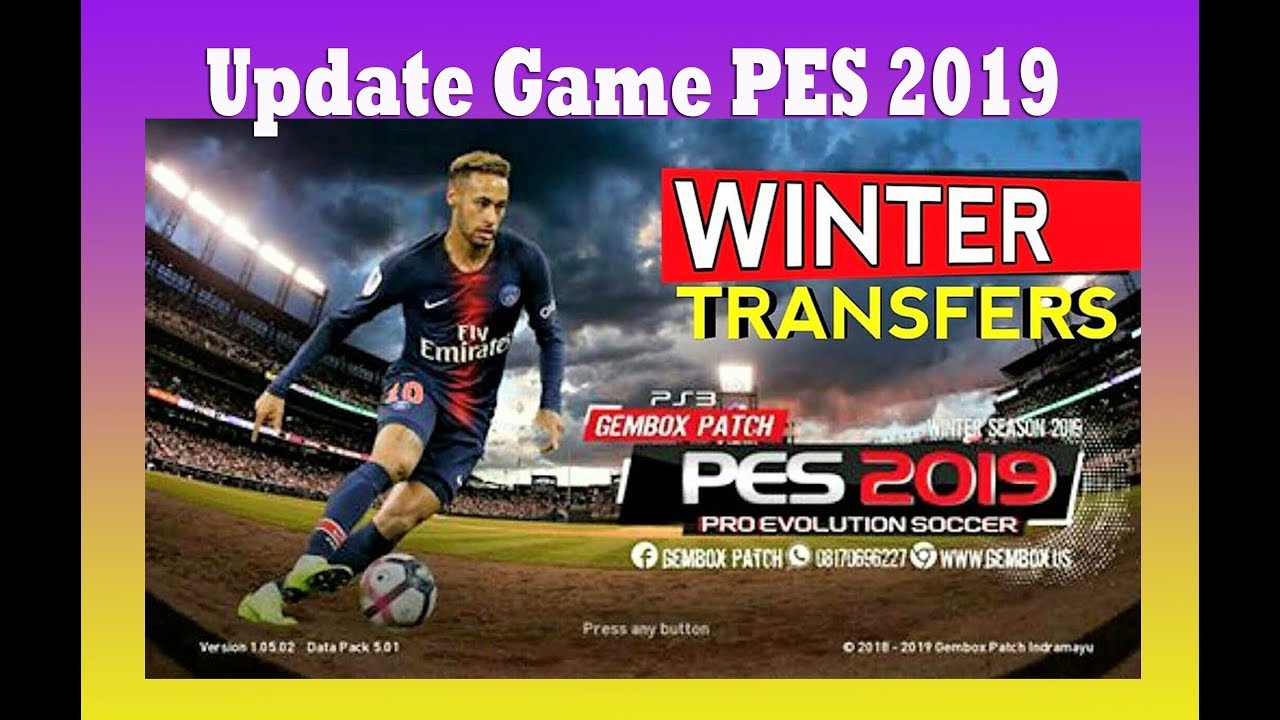 Cara Update Game PES 2019 Terbaru PS3 CFW