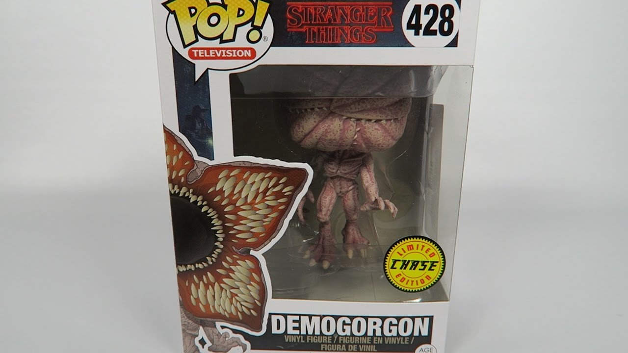 Funko Pop Vinyl Limited Edition Chase Stranger Things Demogorgon Unboxing