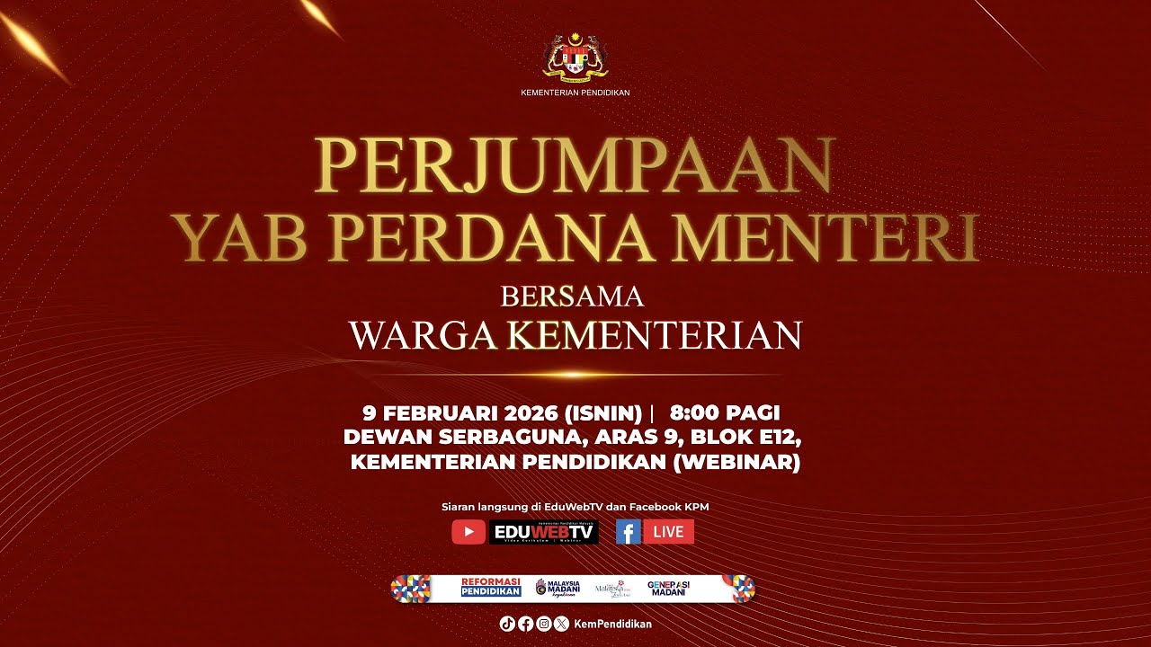 PERJUMPAAN YAB PERDANA MENTERI BERSAMA WARGA KEMENTERIAN