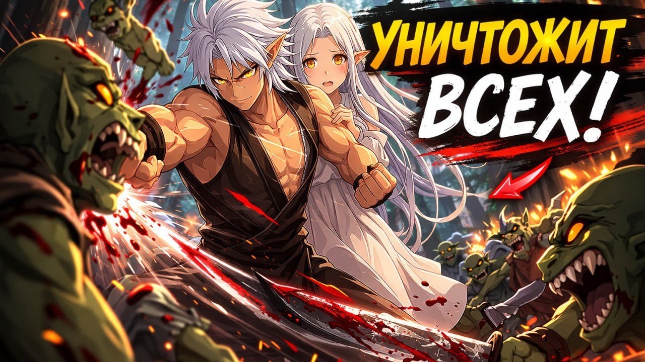 Лучший ассасин переродился младенцем-полугоблином и уничтожает всех, кто тронет его мать-эльфийку